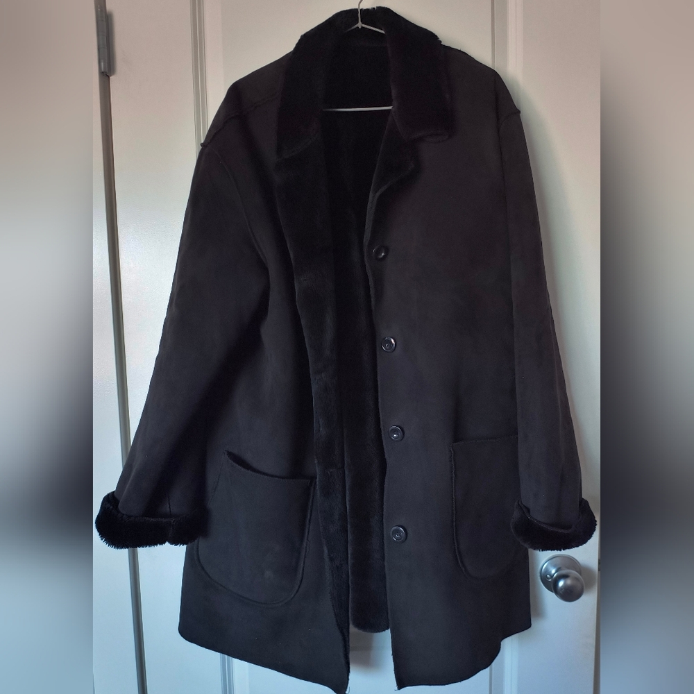 Denver Hayes Black Pea Coat